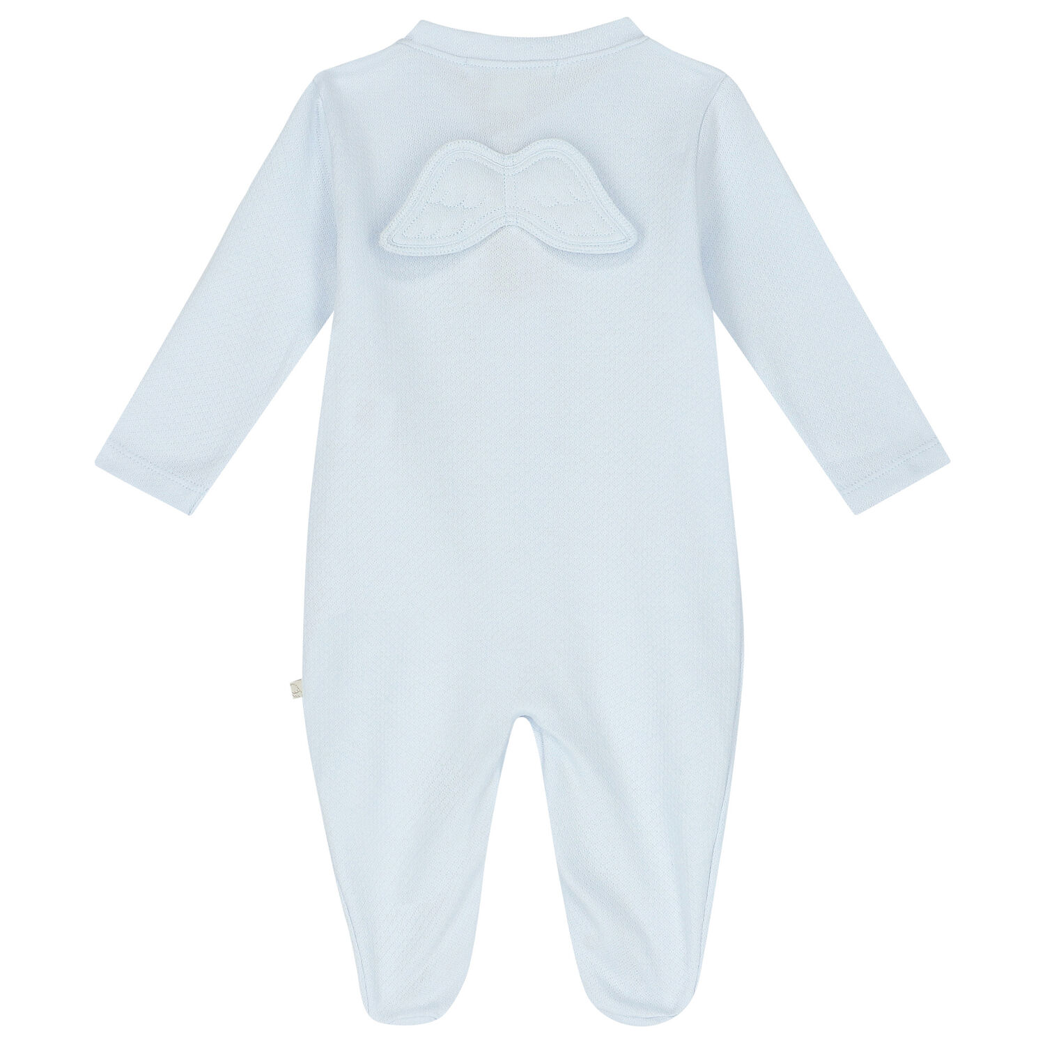 Blue & White Angel Wings Babygrows ( 2-Pack ), 2, hi-res image number null